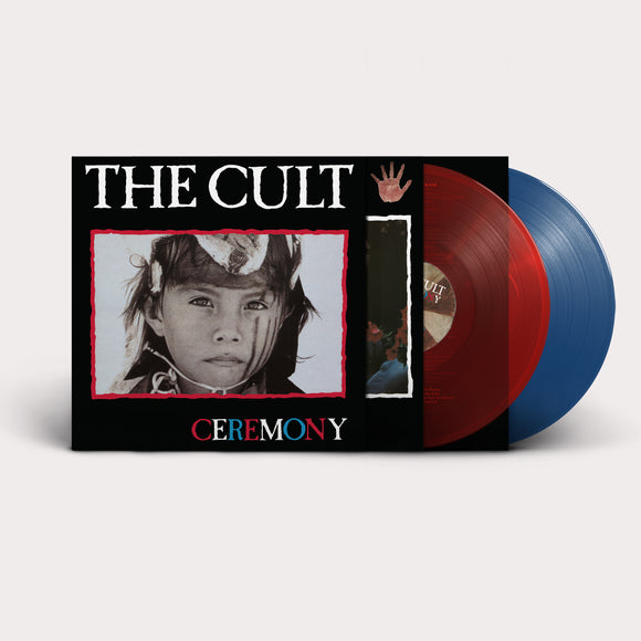 The Cult - Ceremony [2LP Transparent Red/Blue Vinyl]