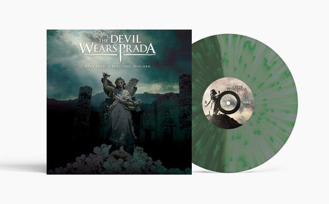 The Devil Wears Prada - Dear Love: A Beautiful Discord [Green & Coke Bottle Clear Split with Green Splatter] (ONE PER PERSON)