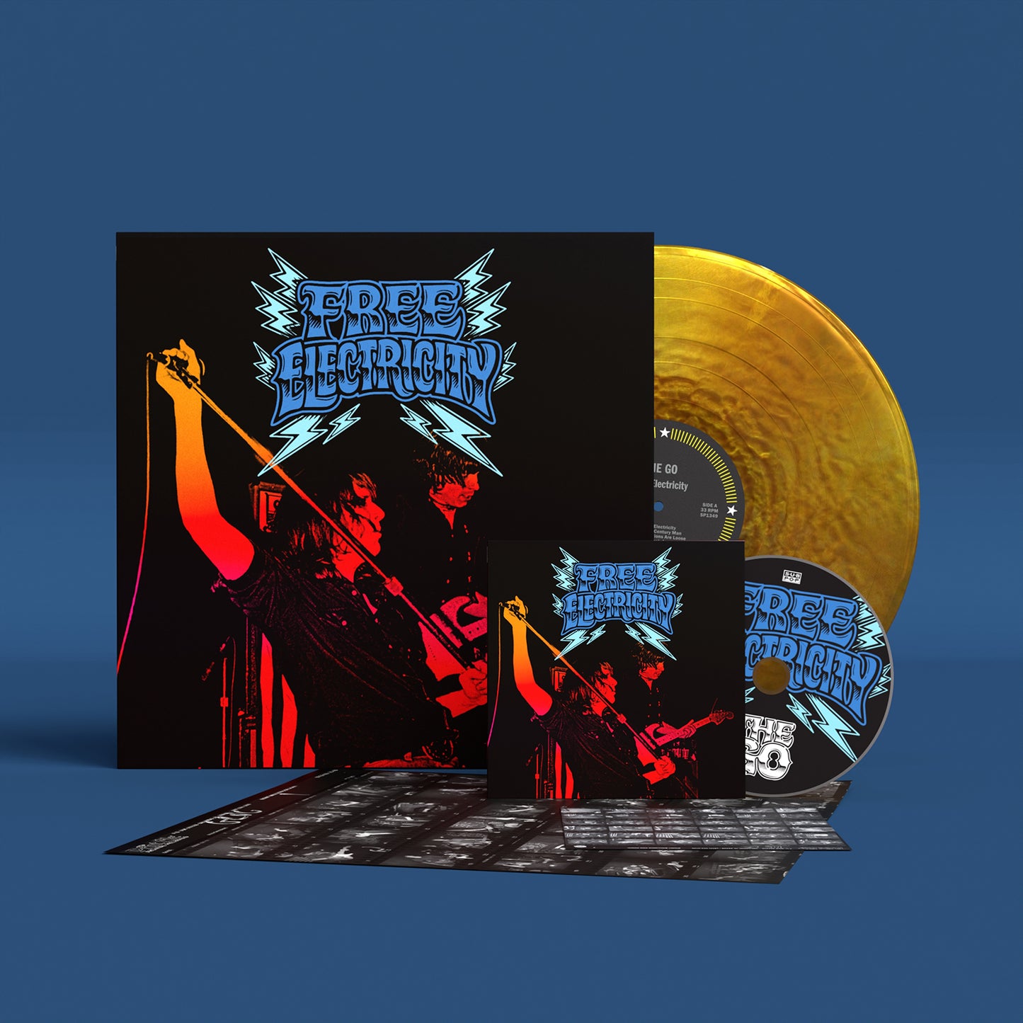 The Go - Free Electricity [Loser Edition Metallic Gold Vinyl]