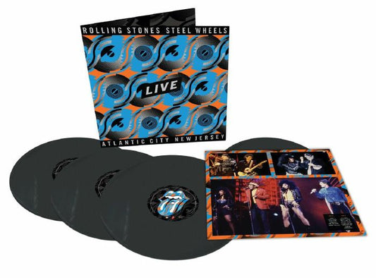 Rolling Stones - Steel Wheels Live Atlantic City New Jersey [4LP BLACK]