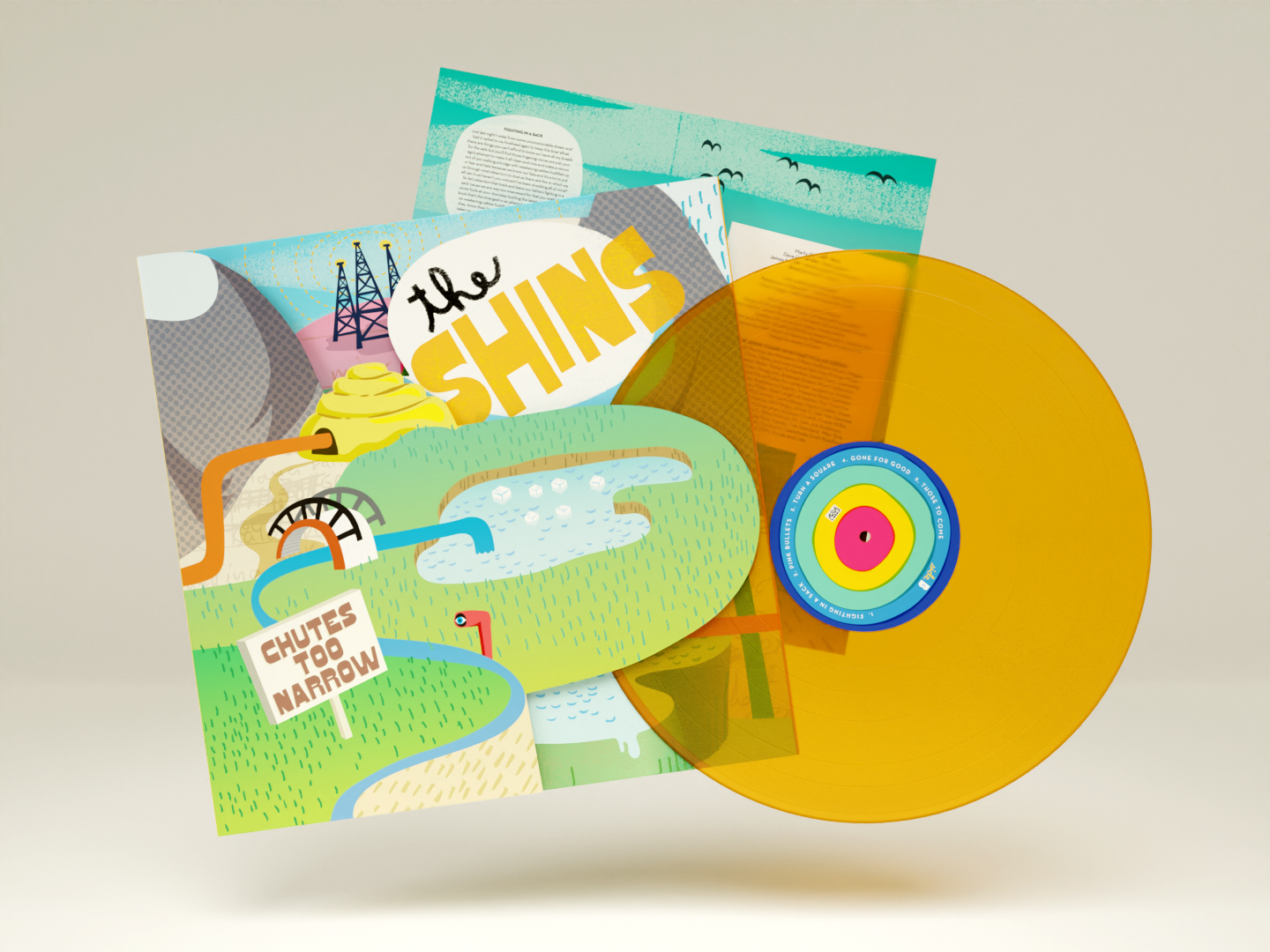 The Shins - Chutes Too Narrow - 20th Anniversary Remaster [Transparent Sun Yellow Vinyl]