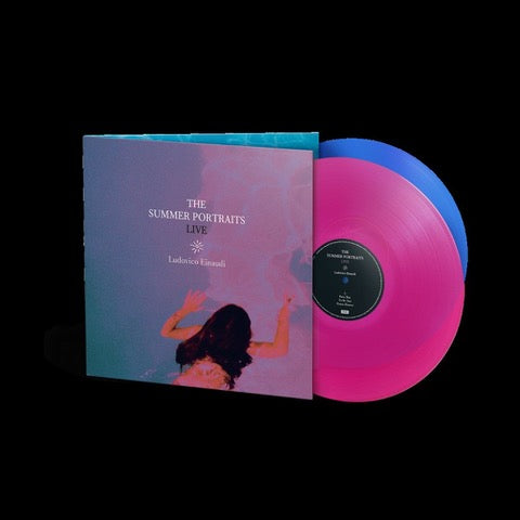 Ludovico Einaudi - The Summer Portraits Live [2LP Pink and Blue]