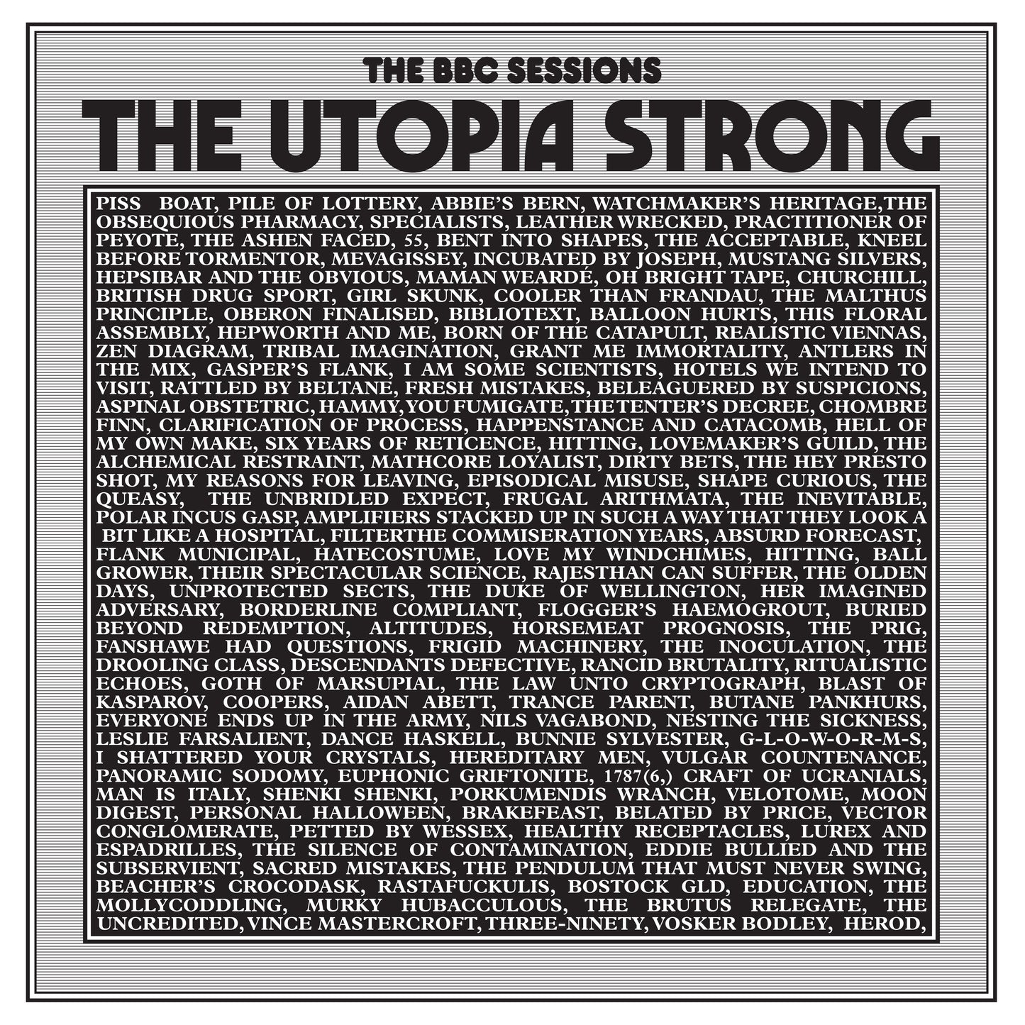 The Utopia Strong - The BBC Sessions [LP]