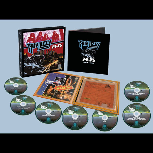 Thin Lizzy - 74-75 - Night Life / Fighting [6CD/Blu-Ray]