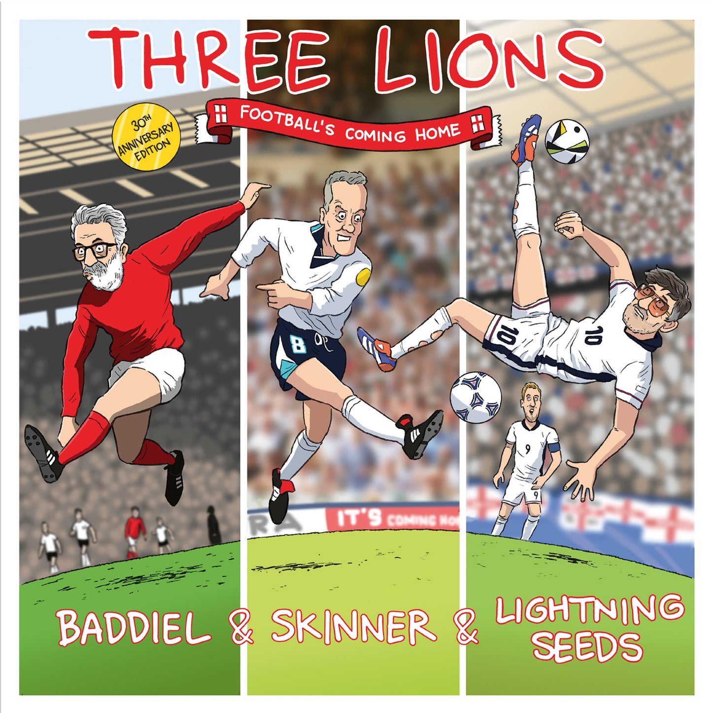 Baddiel, Skinner & Lightning Seeds - Three Lions (Football's Coming Home): 30th Anniversary Edition [CD]