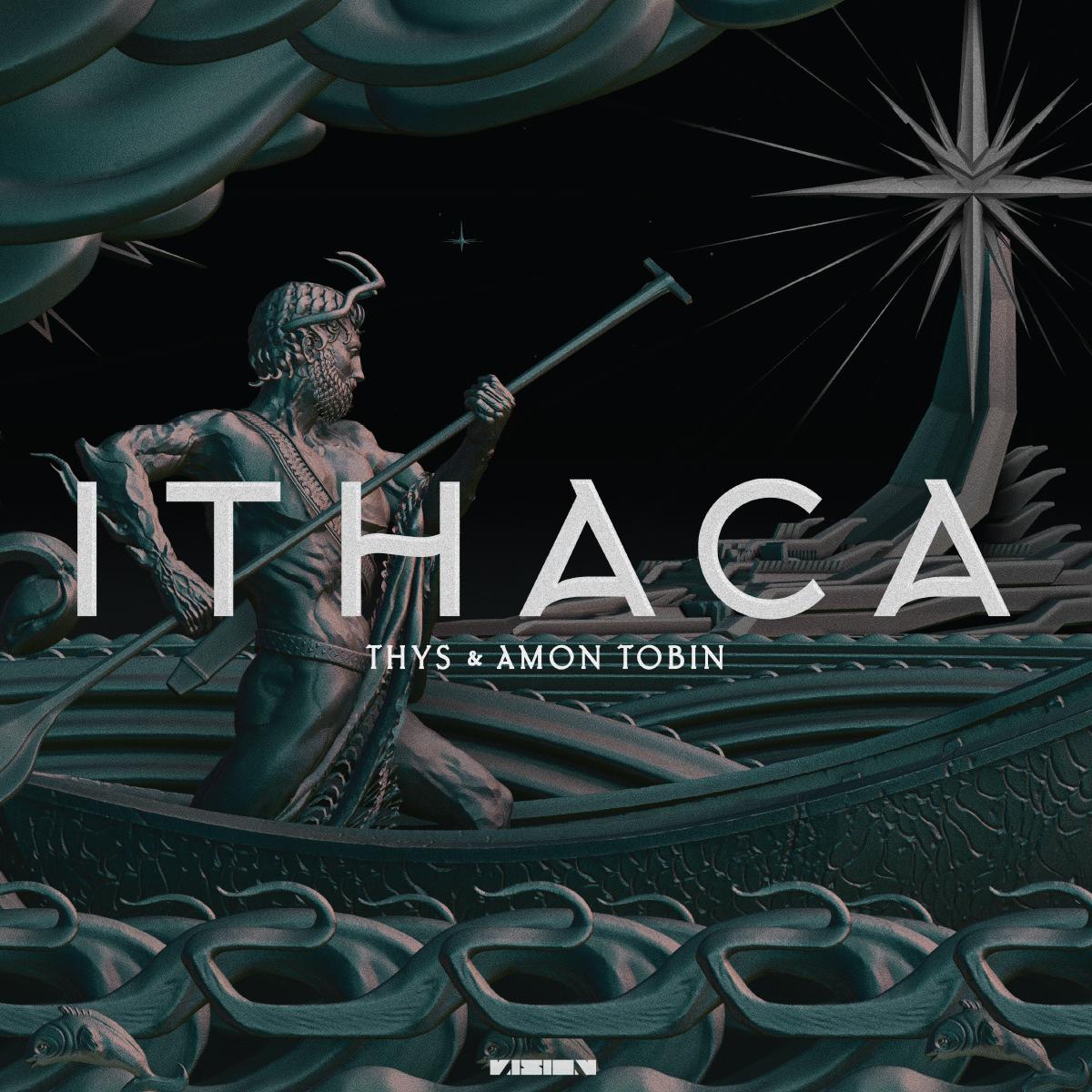 Thys & Amon Tobin - Ithaca [full colour sleeve / clear red marbled vinyl / incl dl code]