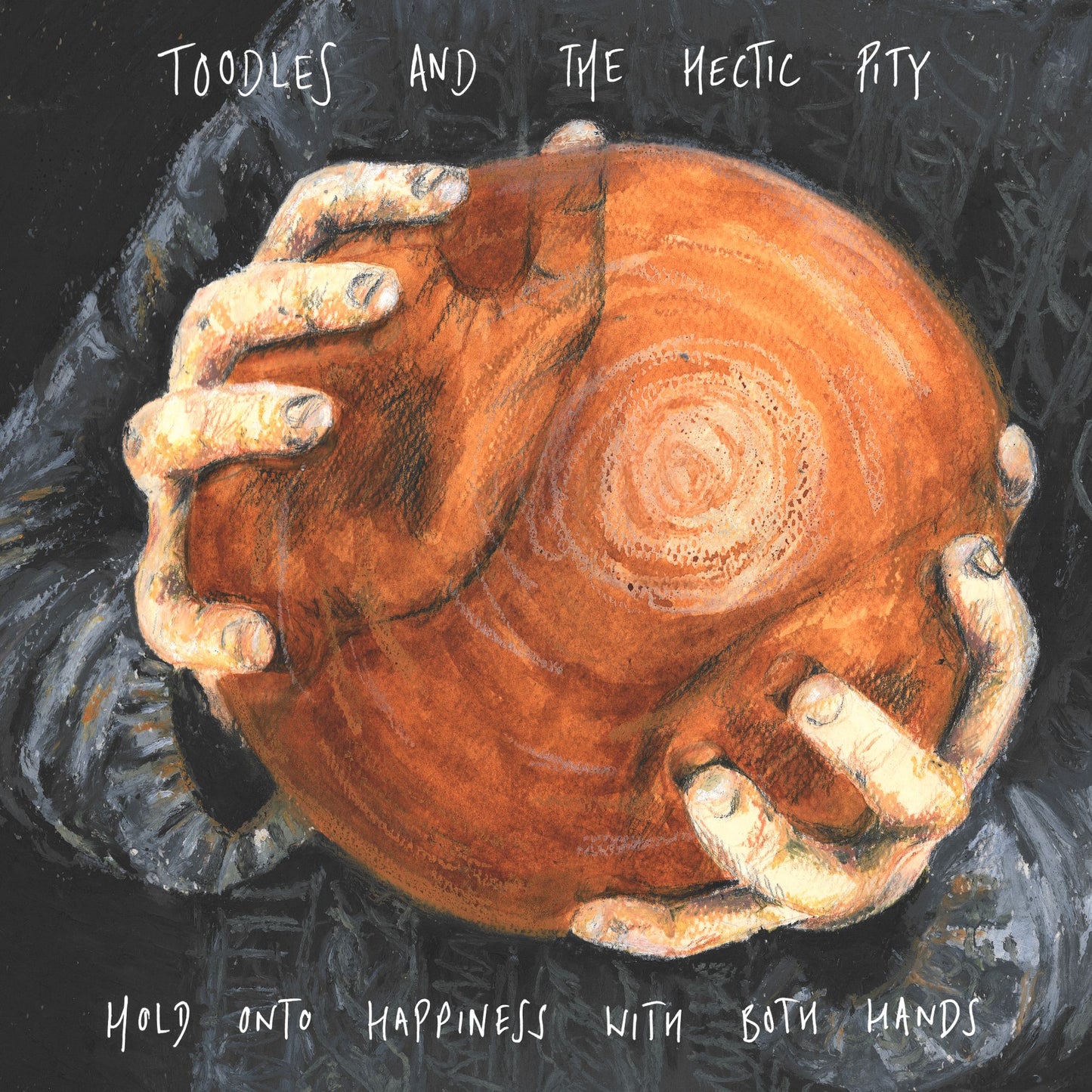 Toodles & The Hectic Pity - Hold Onto Happiness With Both Hands [Eco-mix colour vinyl]