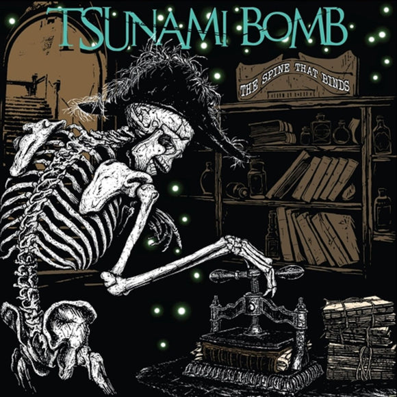Tsunami Bomb - The Spine That Binds [Turquoise Vinyl]
