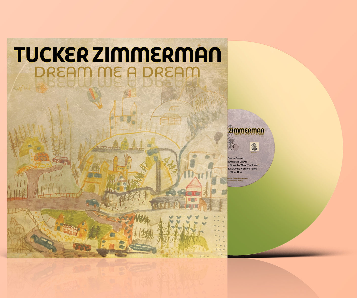 Tucker Zimmerman - Dream Me A Dream [Transparent Lime]