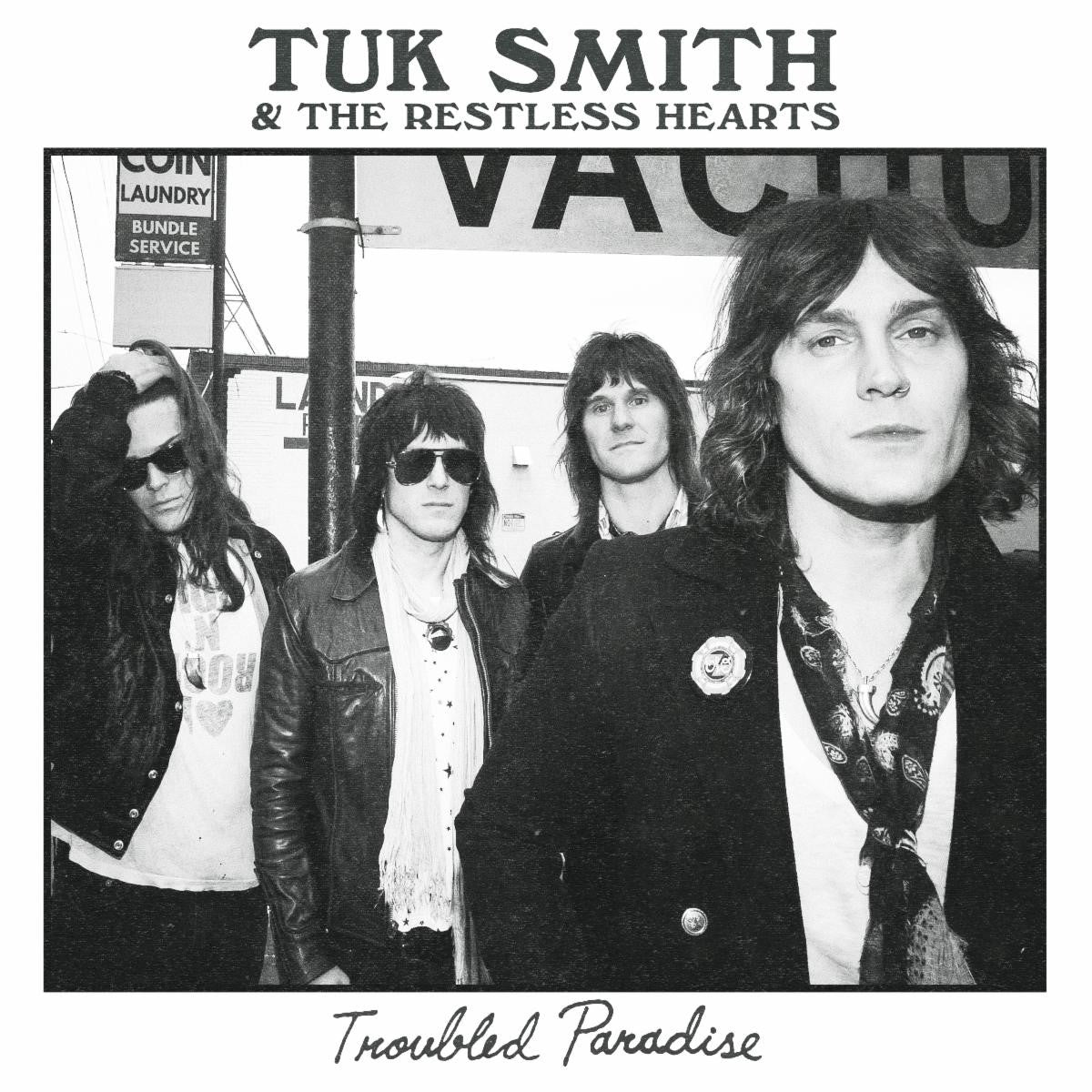 Tuk Smith & The Restless Hearts - Troubled Paradise [Transparent blue vinyl]