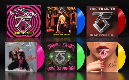 Twisted Sister - Totally Twisted - The Studio Albums 1982-1987 (Limited Edition 5LP Boxset)