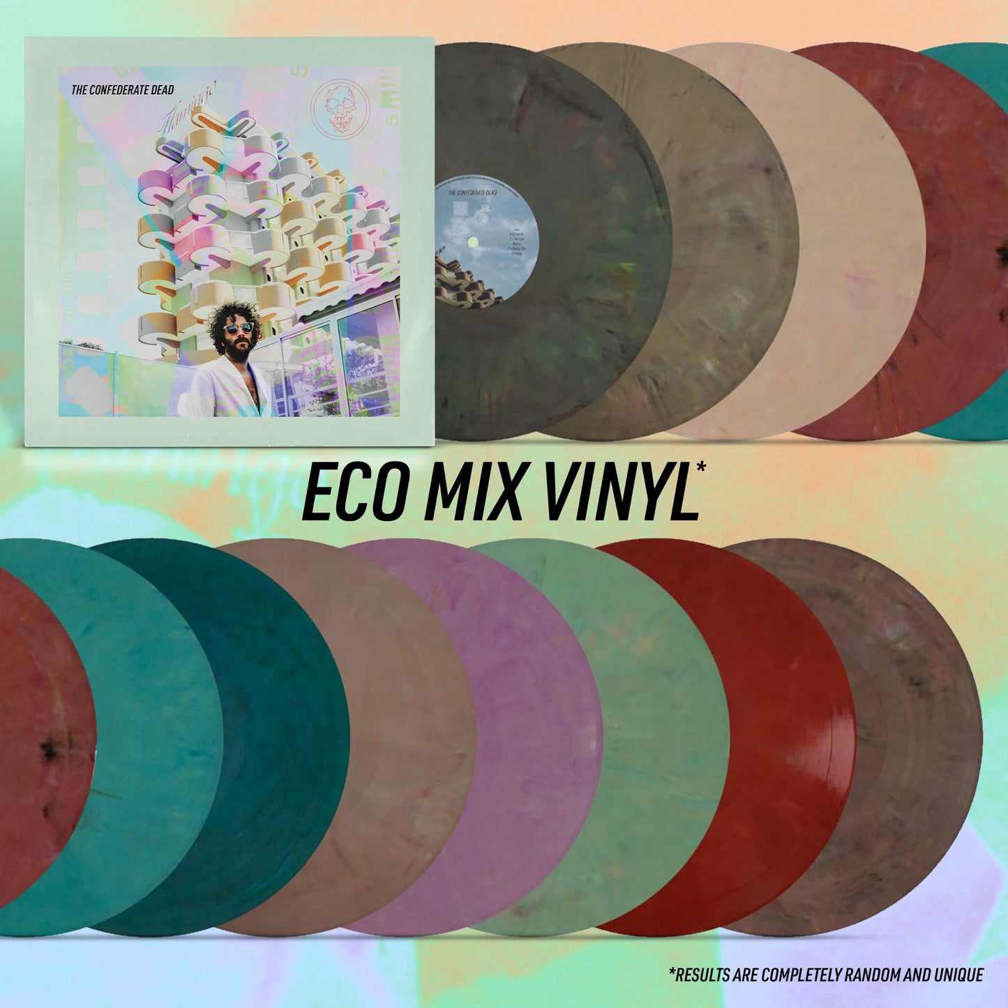 The Confederate Dead - Flamingo [Eco mix vinyl]