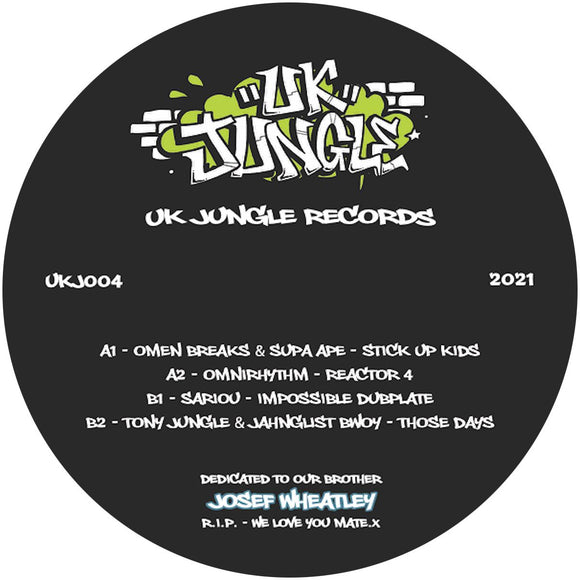 Various Artists - UK Jungle Records Presents: UK Jungle 004