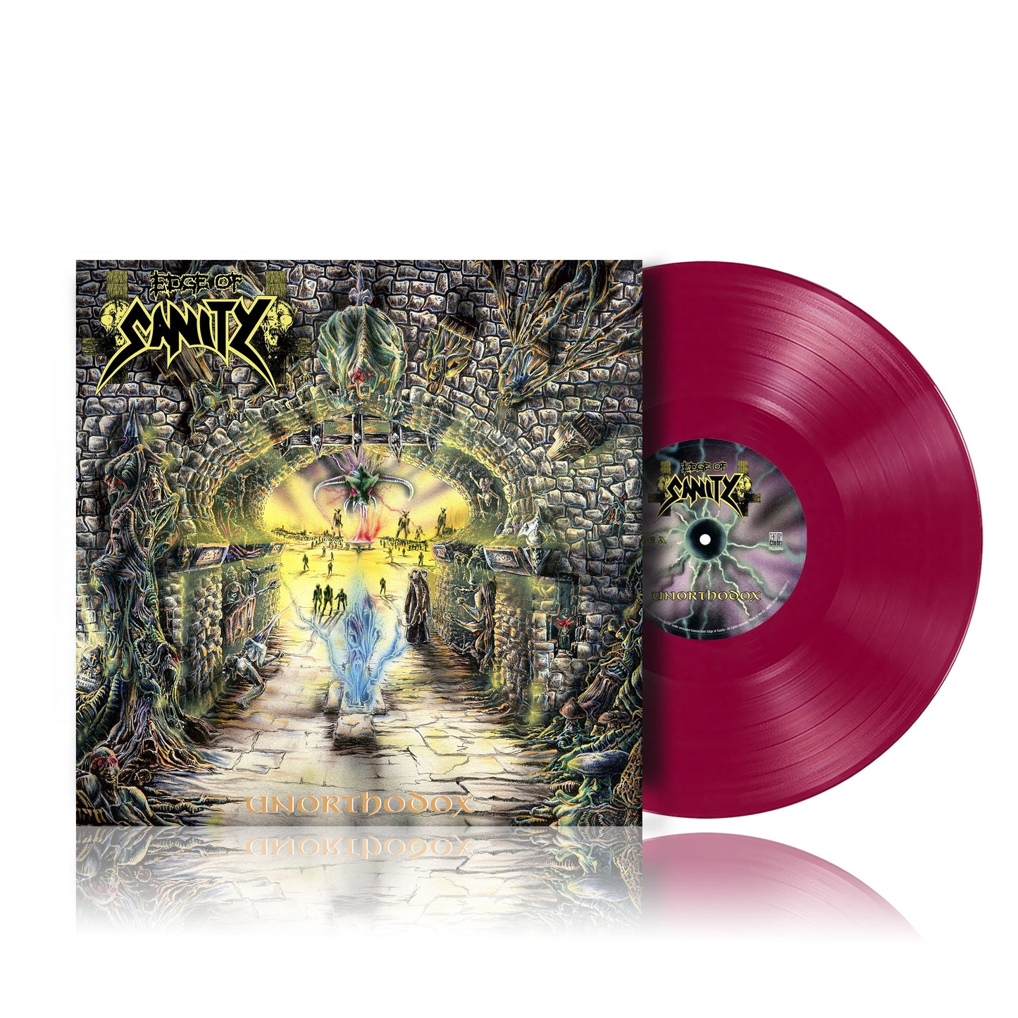 Edge Of Sanity - Unorthodox (Re-issue) [Transparent Magenta LP]