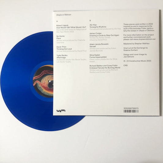 Various - Utopia or Oblivion (a compilation inspired by the work of Buckminster Fuller) [Transparent Blue Vinyl]