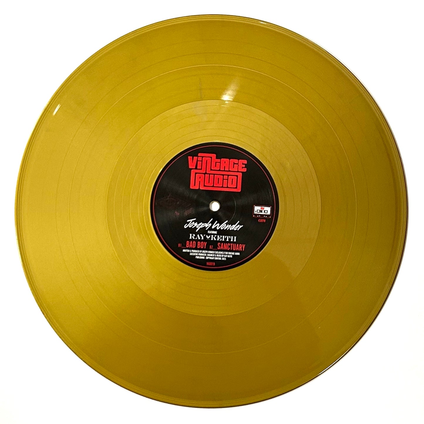 Joseph Wonder Feat. Ray Keith - Hold Tight EP (Gold Vinyl Version)