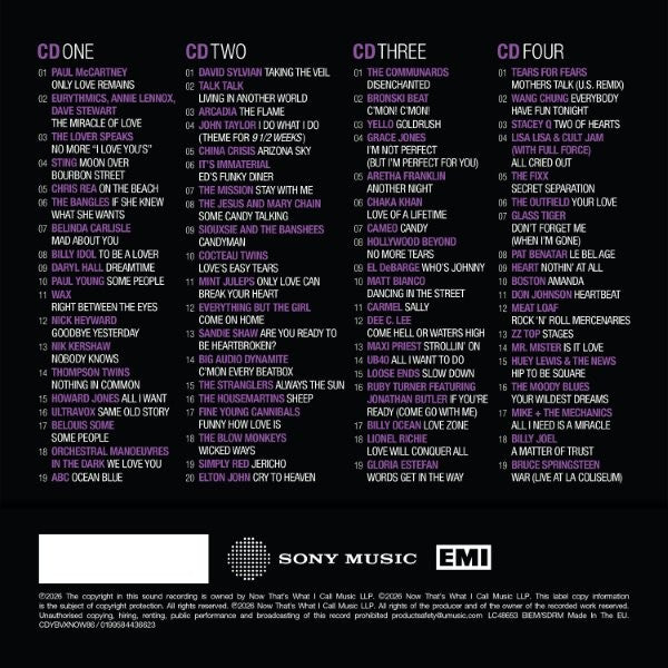 Various Artists - NOW Yearbook - THE VAULT: 1986 [3CD DELUXE]