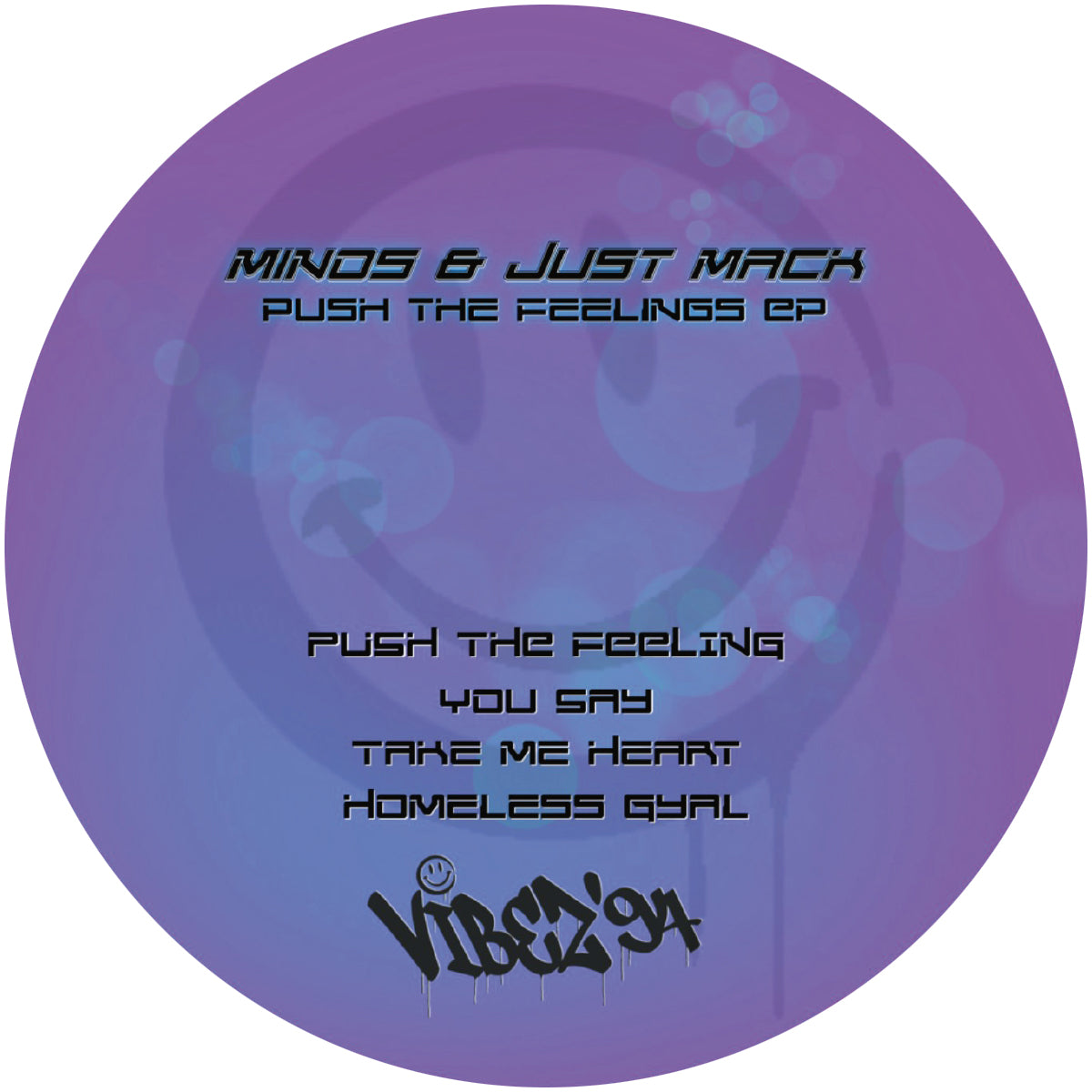 Minos & Just Mack - Push The Feeling EP [Colored Vinyl]