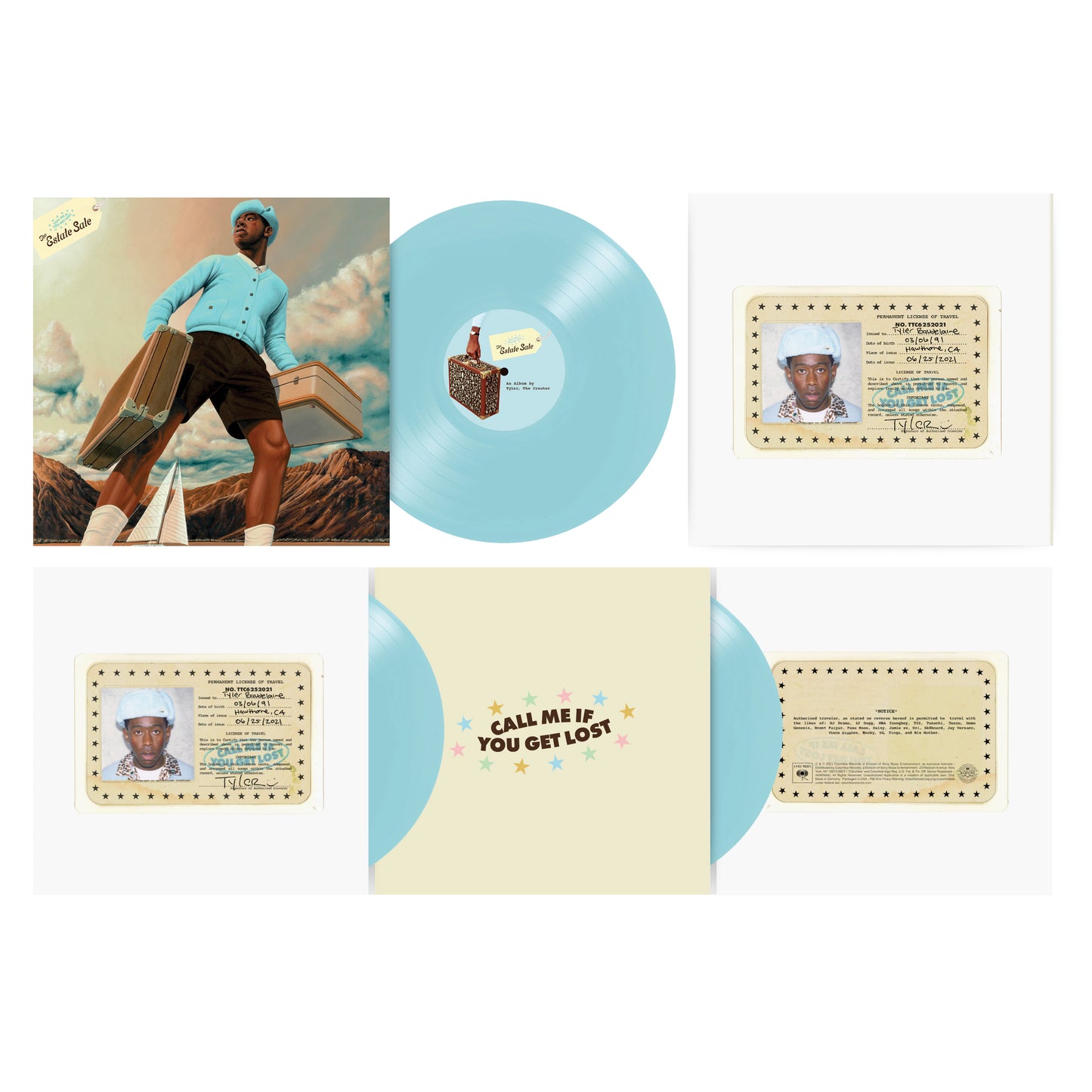 Tyler, The Creator - Call Me If You Get Lost: The Estate Sale [Geneva Blue 3LP]