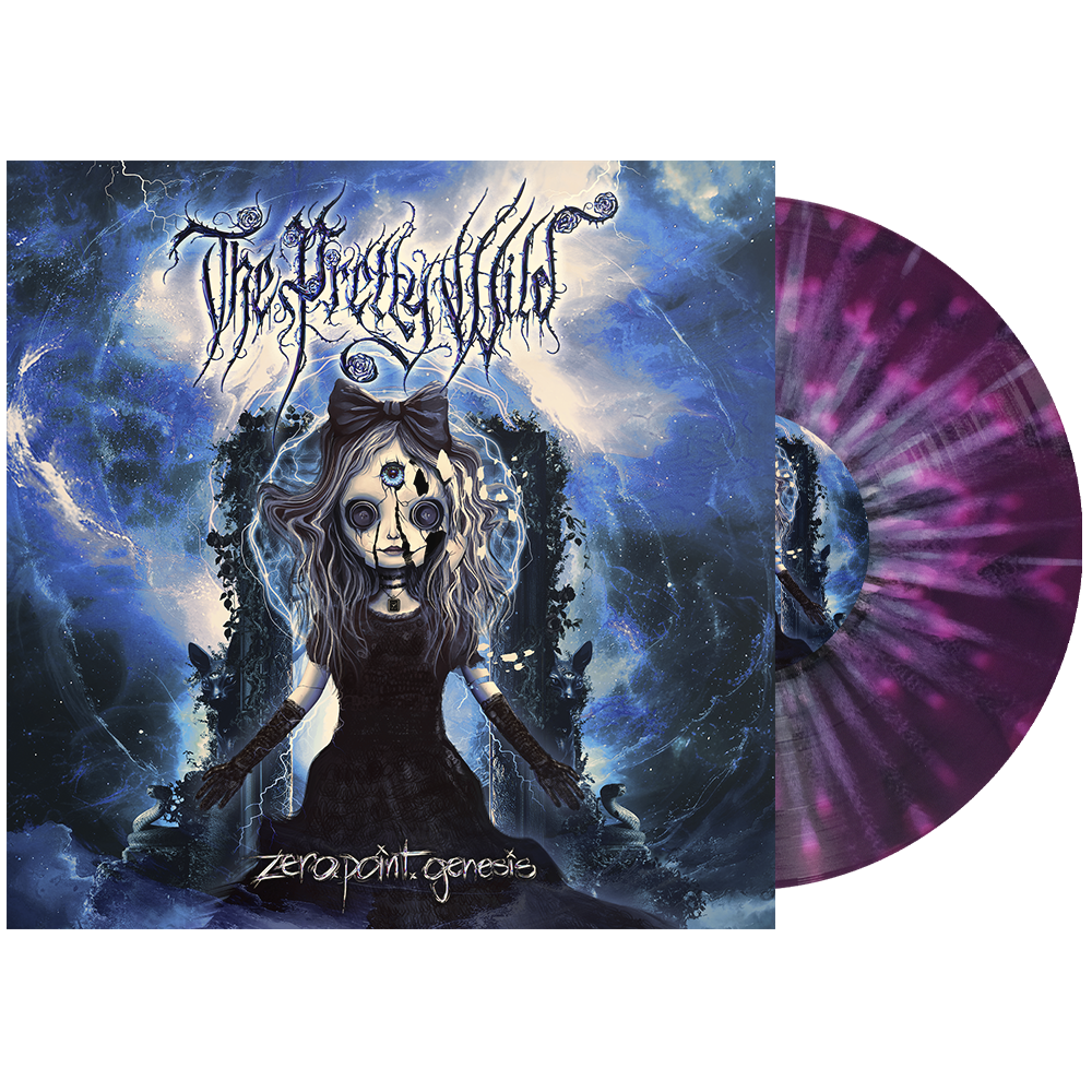 The Pretty Wild - zero.point.genesis [Black in Purple Colour in Colour w/ White Splatter Coloured Vinyl]