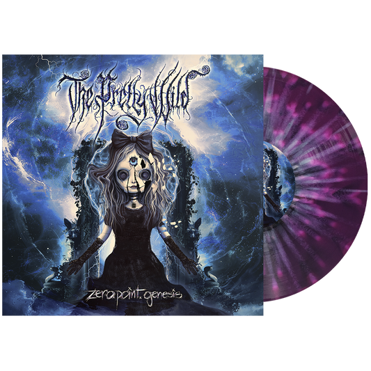 The Pretty Wild - zero.point.genesis [Black in Purple Colour in Colour w/ White Splatter Coloured Vinyl]