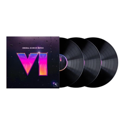 Justice Grand Theft Auto VI : Original Score by Justice [Triple LP 140 grs Black]