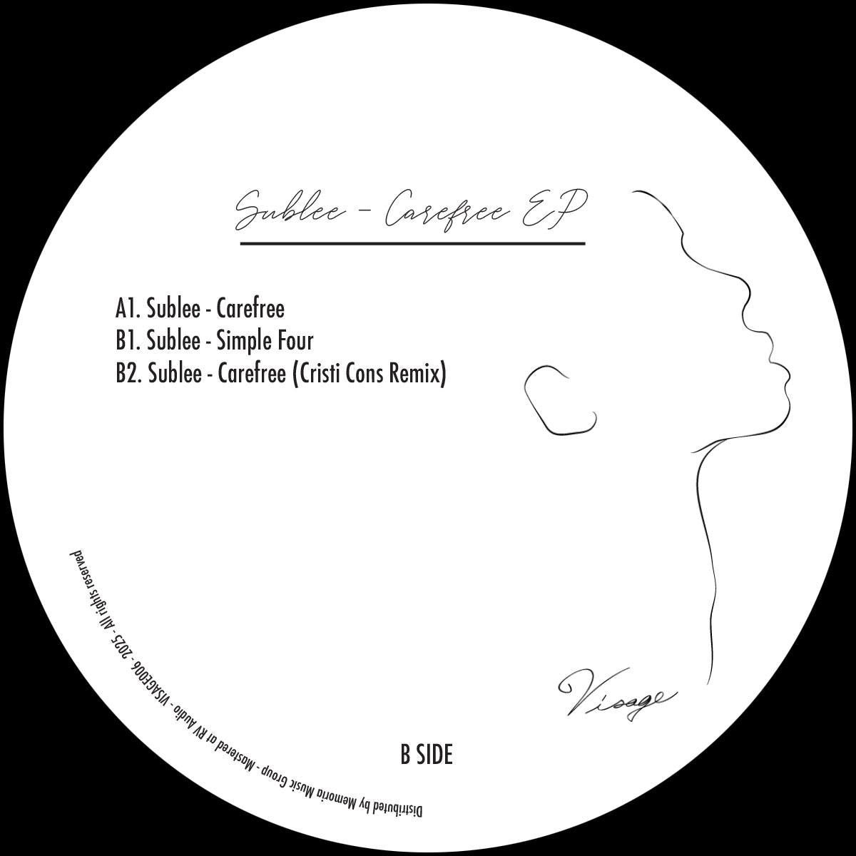 Sublee - Carefree EP [vinyl only]