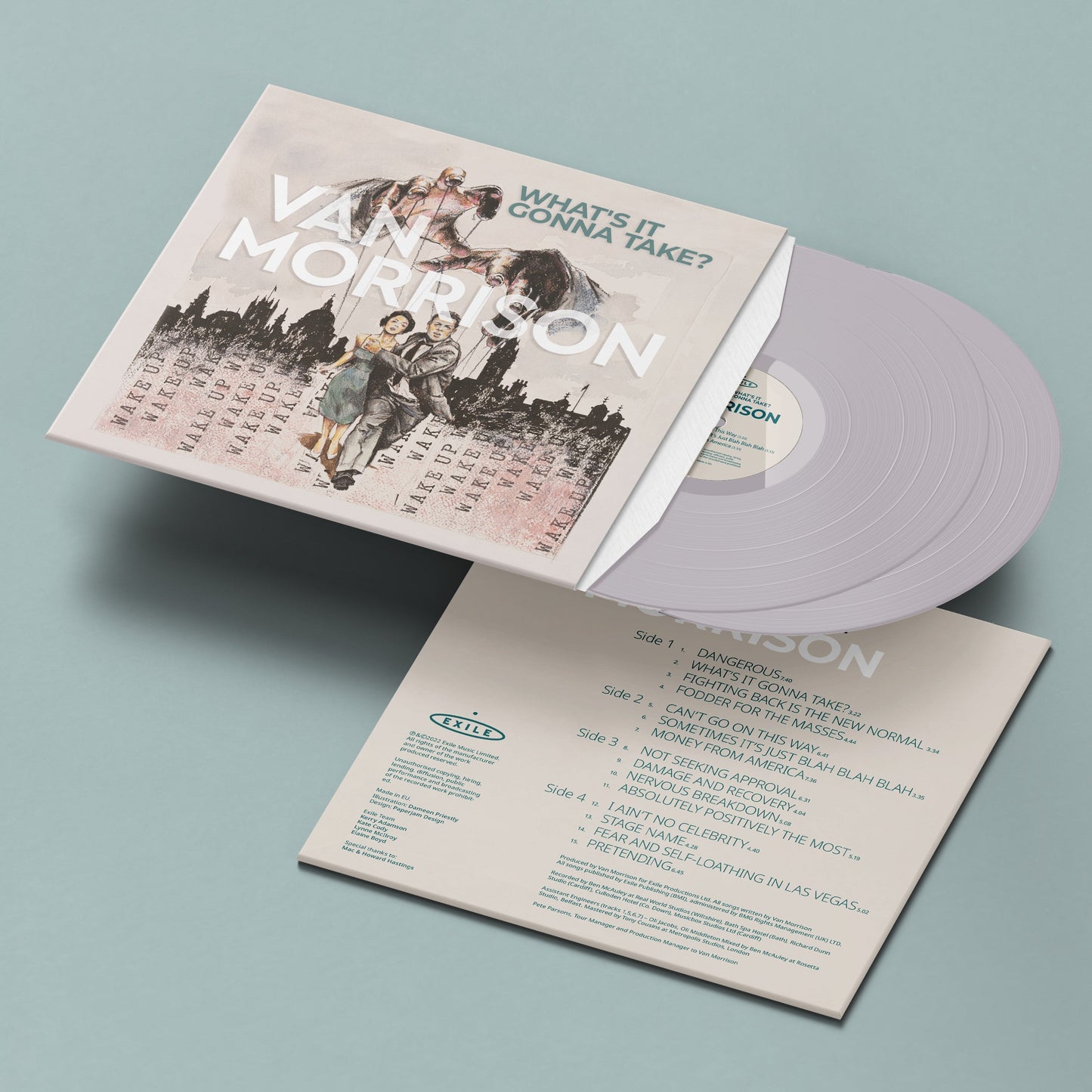 Van Morrison - What’s It Gonna Take [Double Grey Colour Vinyl Gatefold]