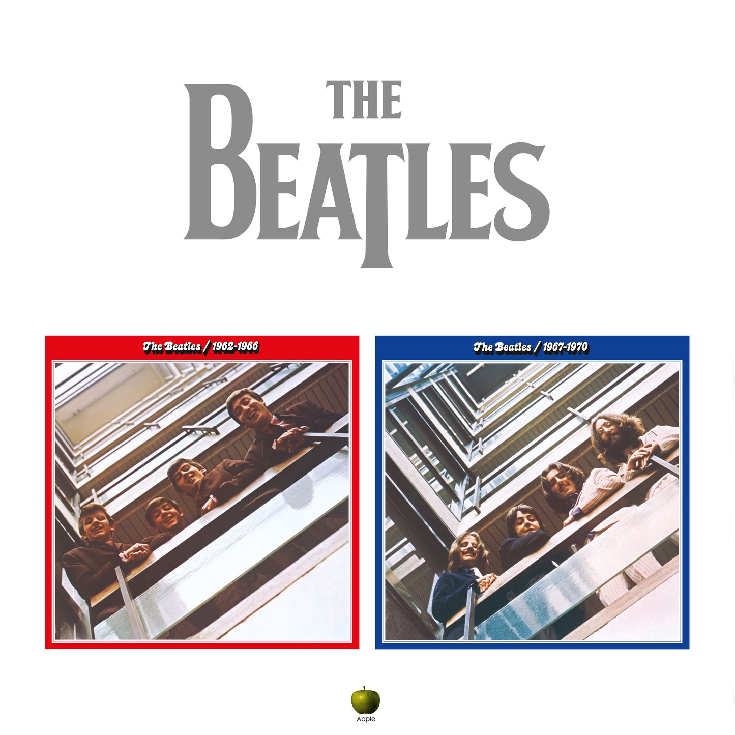 The Beatles - Red + Blue Albums [Black 6LP Box Set LIMITED EDITION]