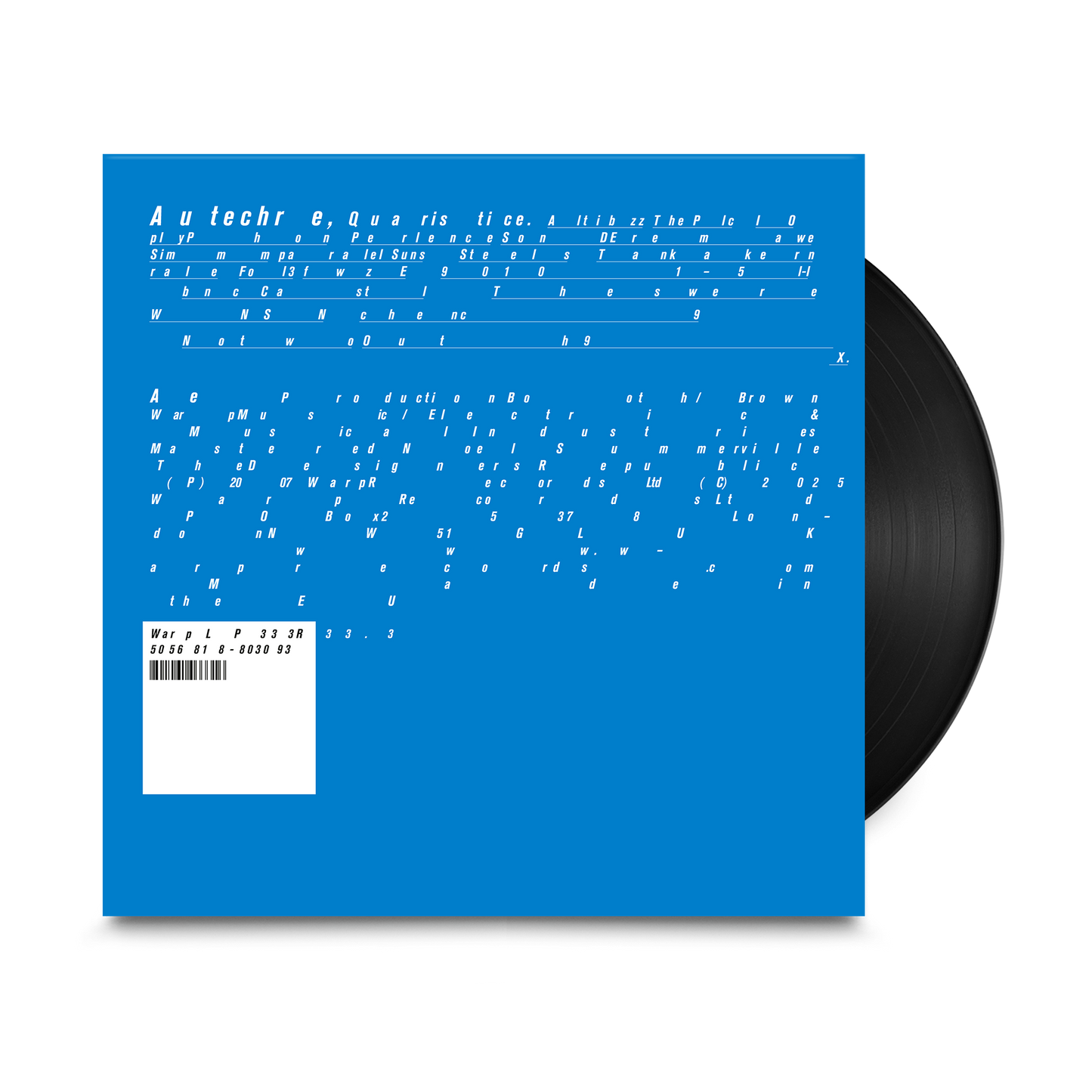 Autechre - Quaristice [2LP]