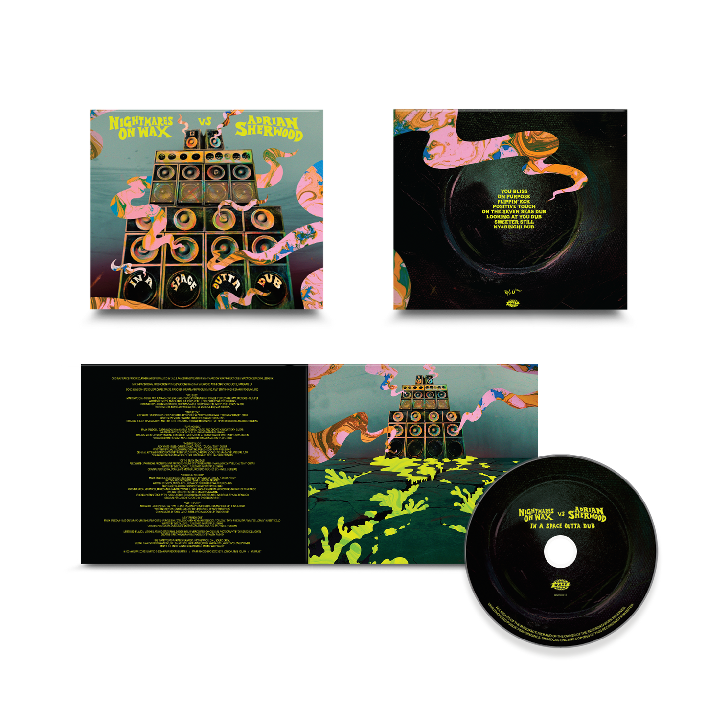 Nightmares on Wax vs Adrian Sherwood - In A Space Outta Dub [CD]