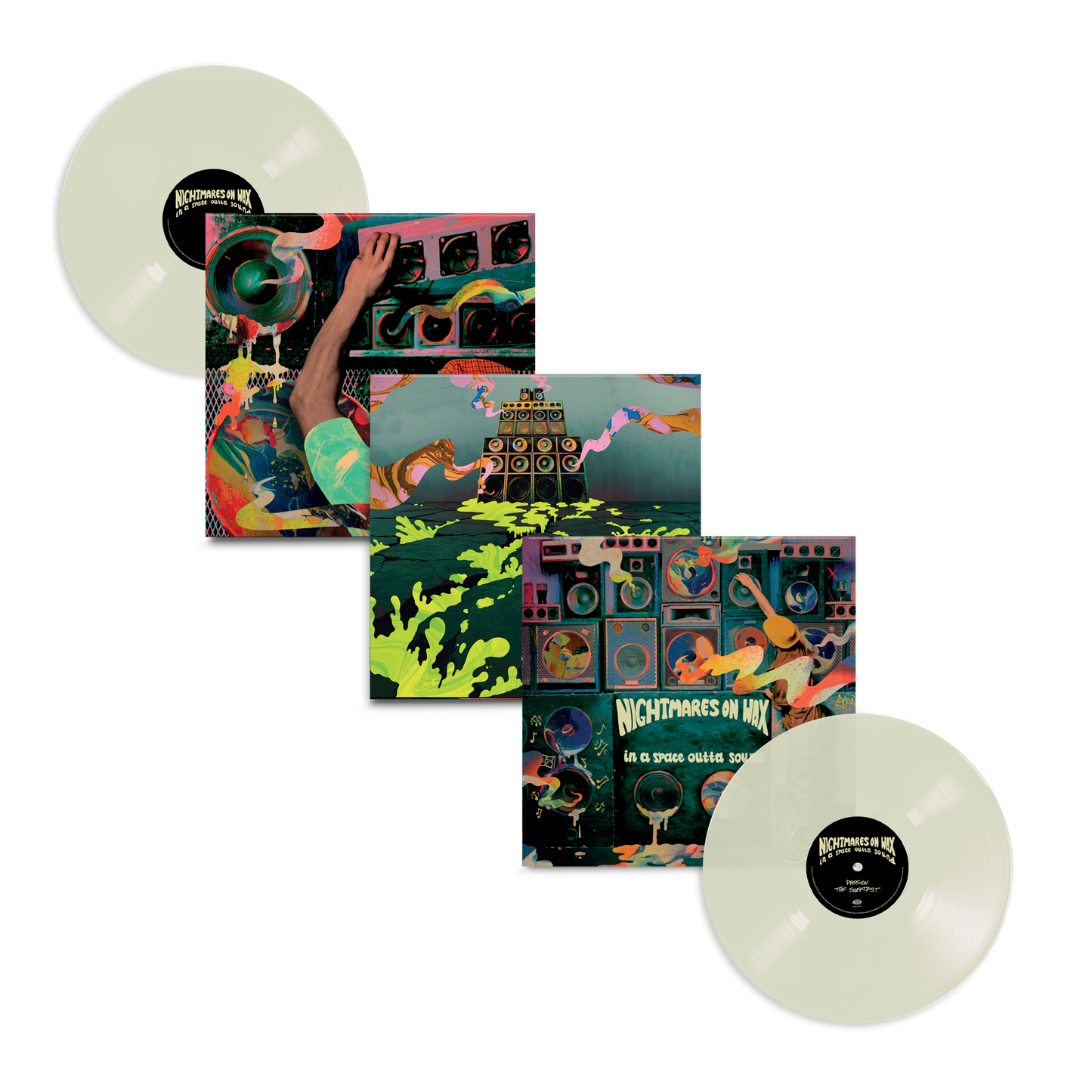 Nightmares On Wax - In A Space Outta Sound [20th Anniversary Edition] [3LP Box - Glow-in-the-dark 2LP/Neon Yellow Vinyl]