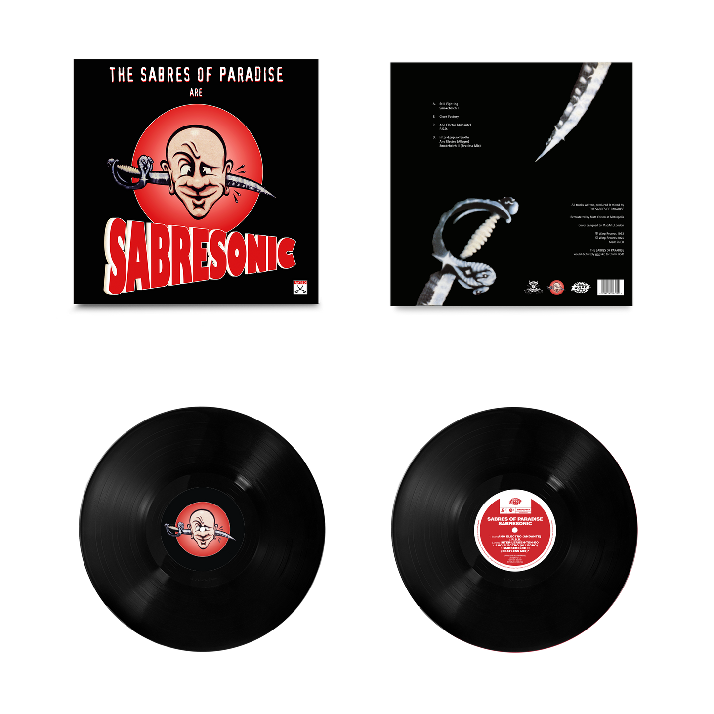 The Sabres Of Paradise - Sabresonic (Remastered) [2LP]
