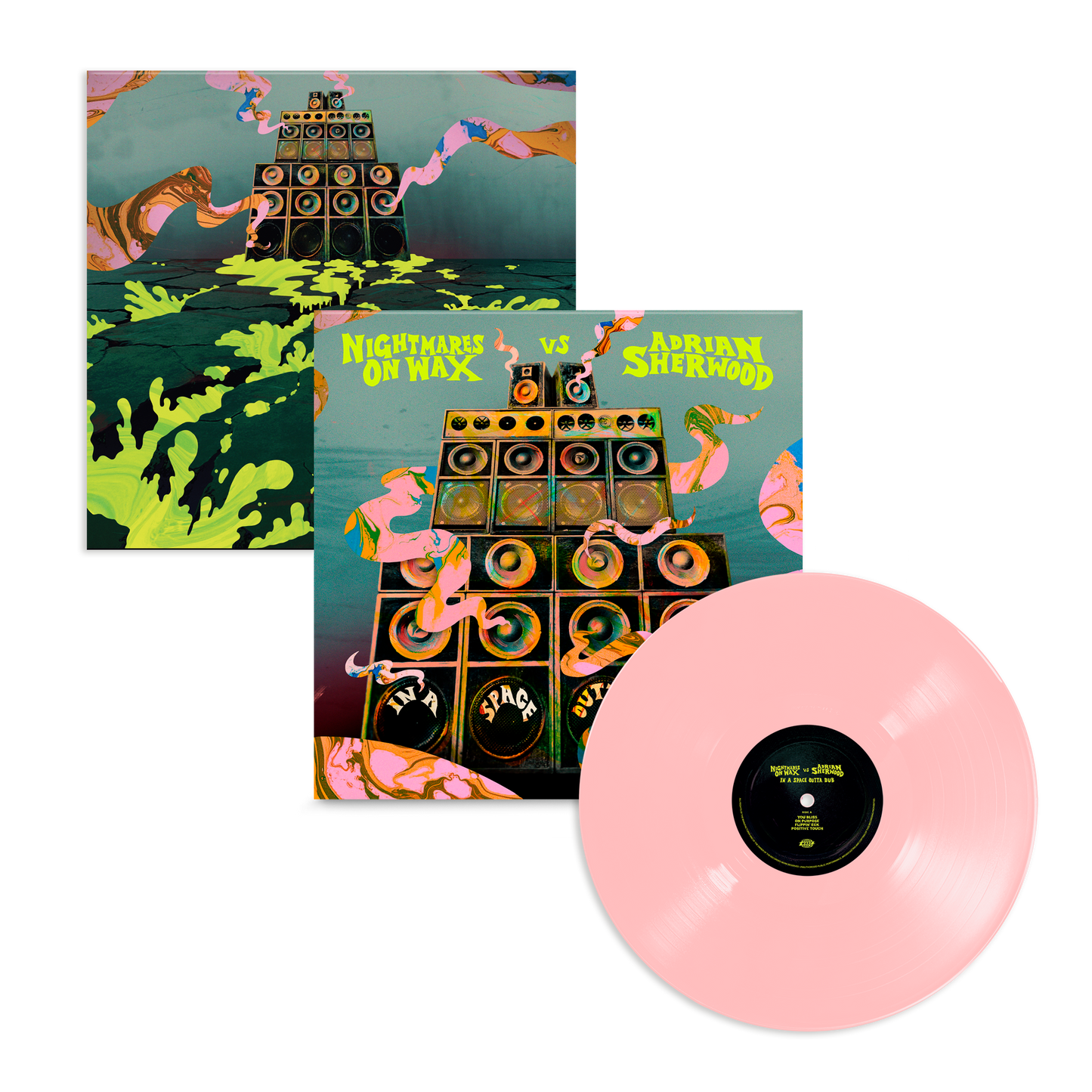 Nightmares on Wax vs Adrian Sherwood - In A Space Outta Dub [Light Rose LP]