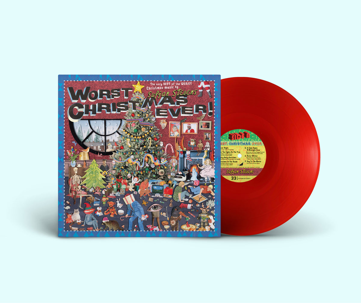 Sufjan Stevens - Worst Christmas Ever! [Translucent Red Vinyl]