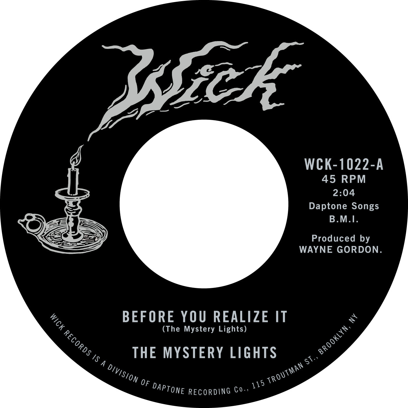 THE MYSTERY LIGHTS - BEFORE YOU REALISE IT b/w CEREBRAL CRACK [7" Vinyl]
