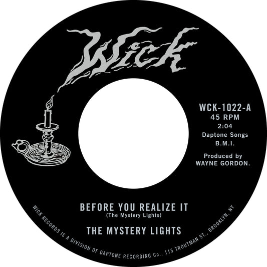 THE MYSTERY LIGHTS - BEFORE YOU REALISE IT b/w CEREBRAL CRACK [7" Vinyl]