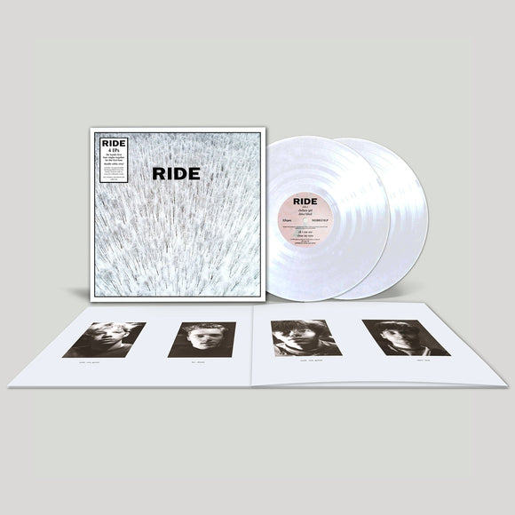 RIDE - 4 EPs [2LP WHITE VINYL]