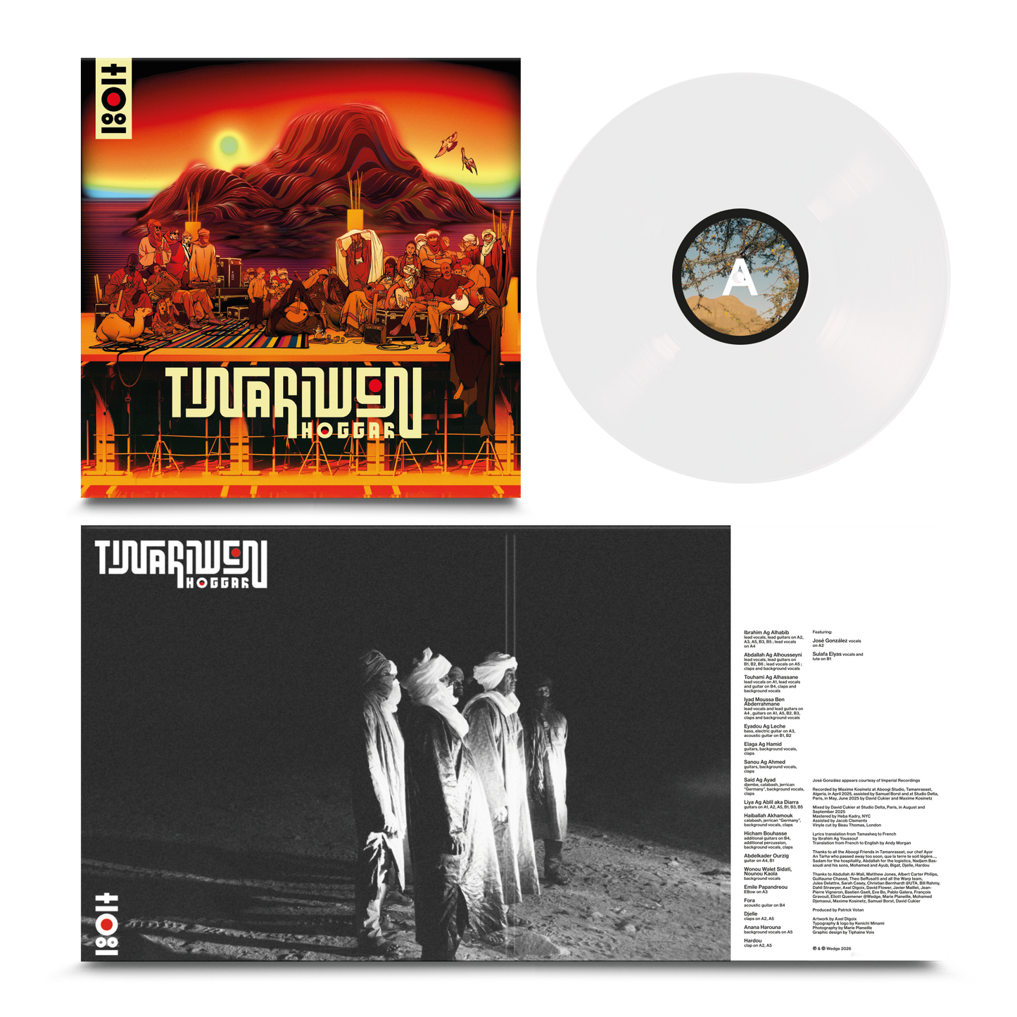 Tinariwen - Hoggar [White LP]