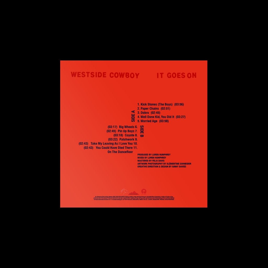 Westside Cowboy - It Goes On [CD]