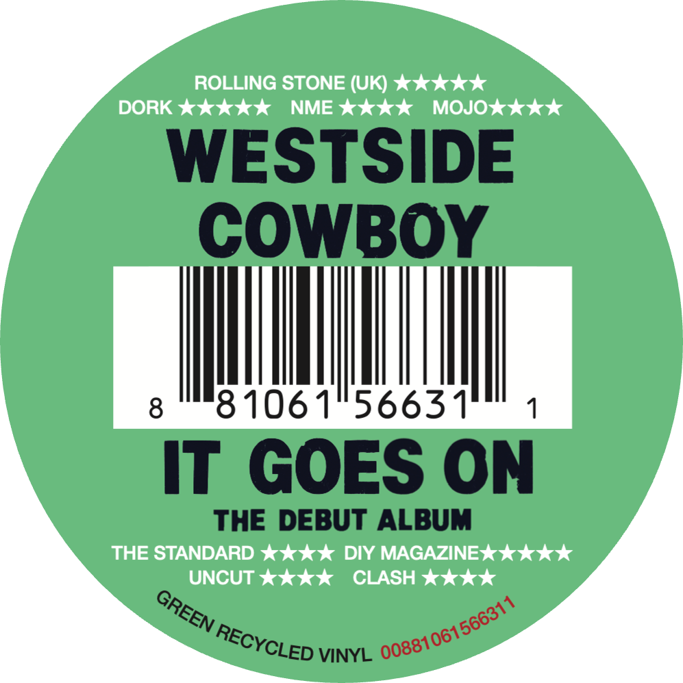 Westside Cowboy - It Goes On [Green Recycled Vinyl]
