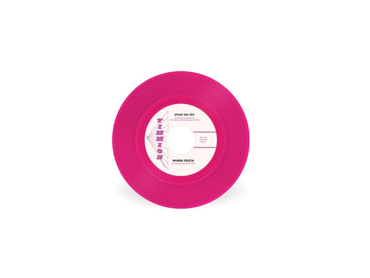 Wanda Felicia & Cold Diamond & Mink - Stuck On You [7" Pink Vinyl Single]