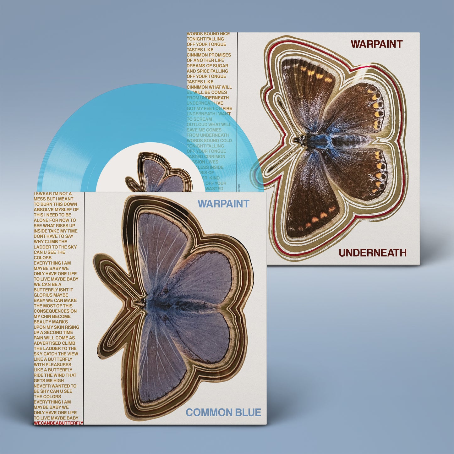 Warpaint - Common Blue/Underneath [7” Transparent Blue Vinyl]