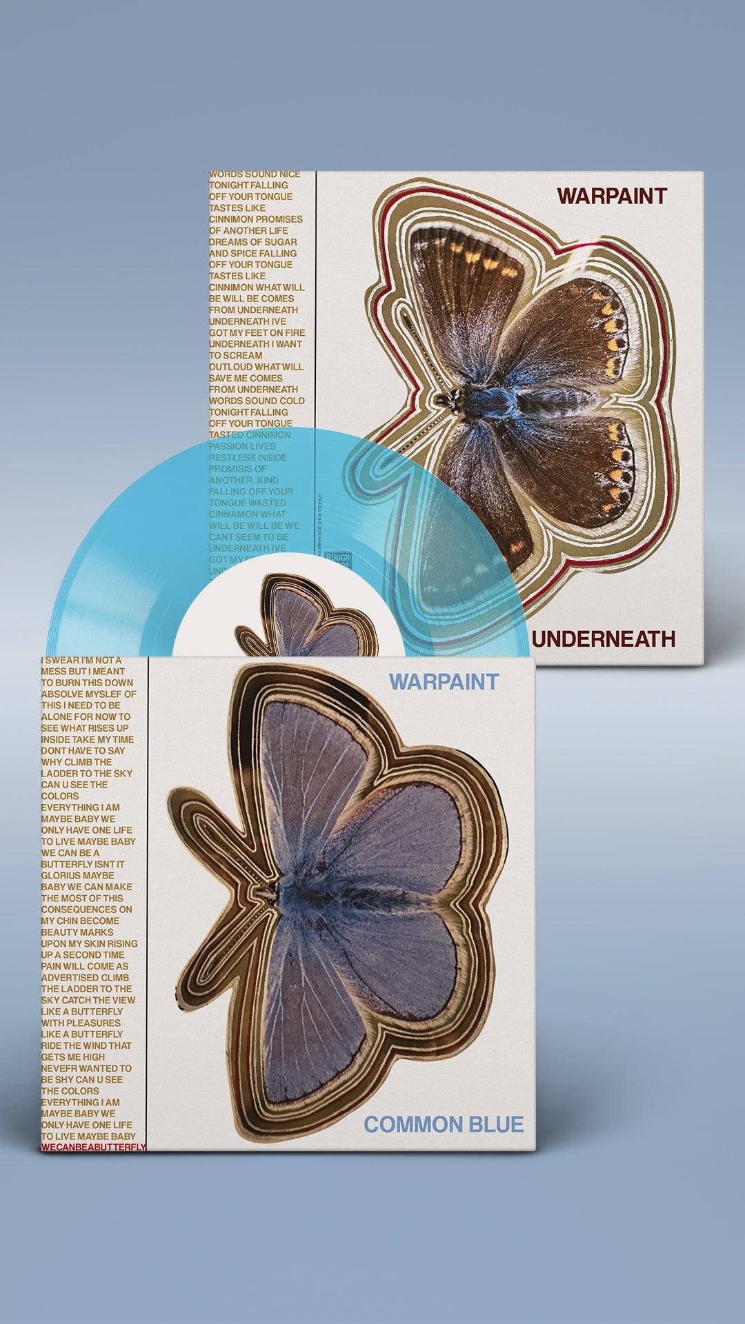 Warpaint - Common Blue/Underneath [7” Transparent Blue Vinyl]