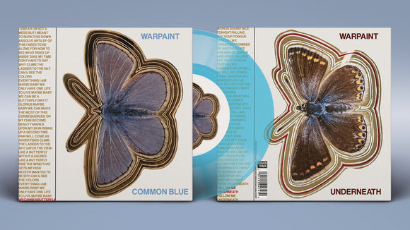 Warpaint - Common Blue/Underneath [7” Transparent Blue Vinyl]