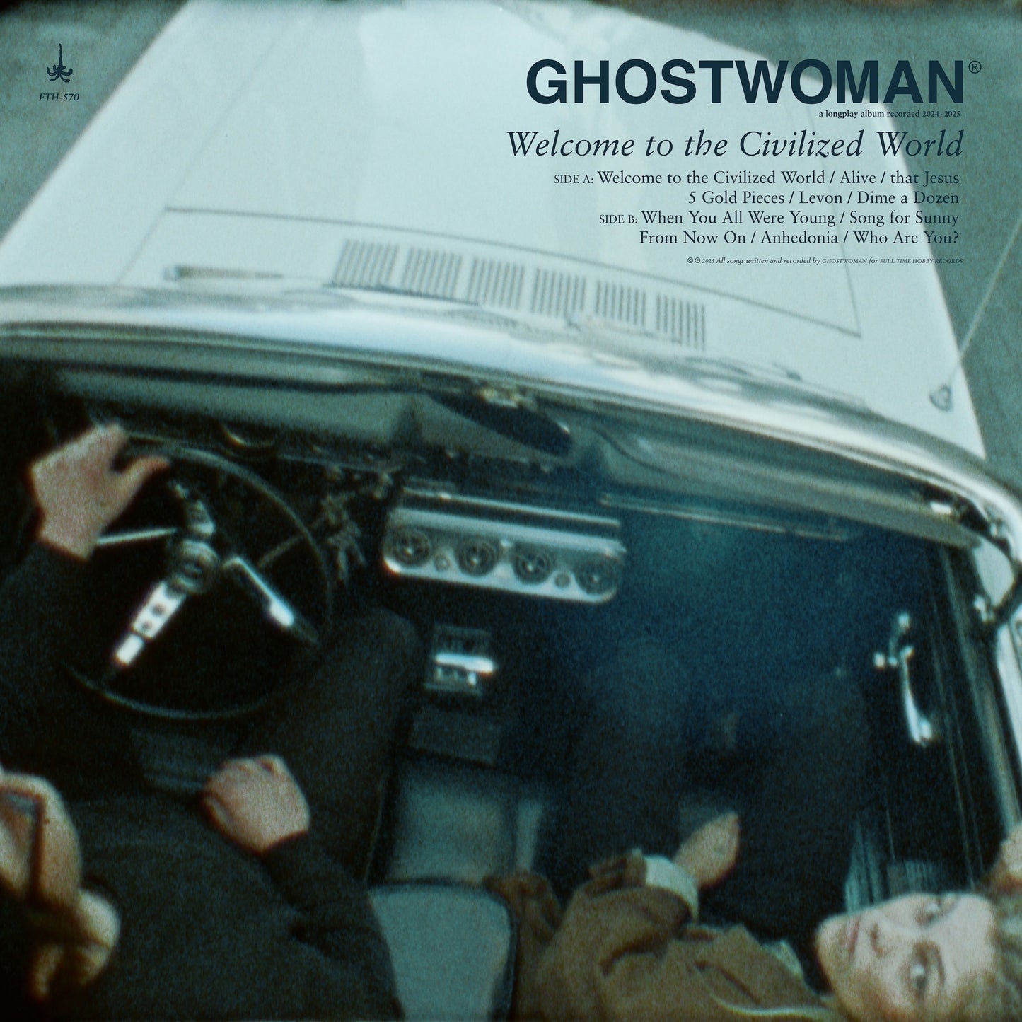Ghostwoman - Welcome to the Civilized World [Coke Bottle Clear vinyl]