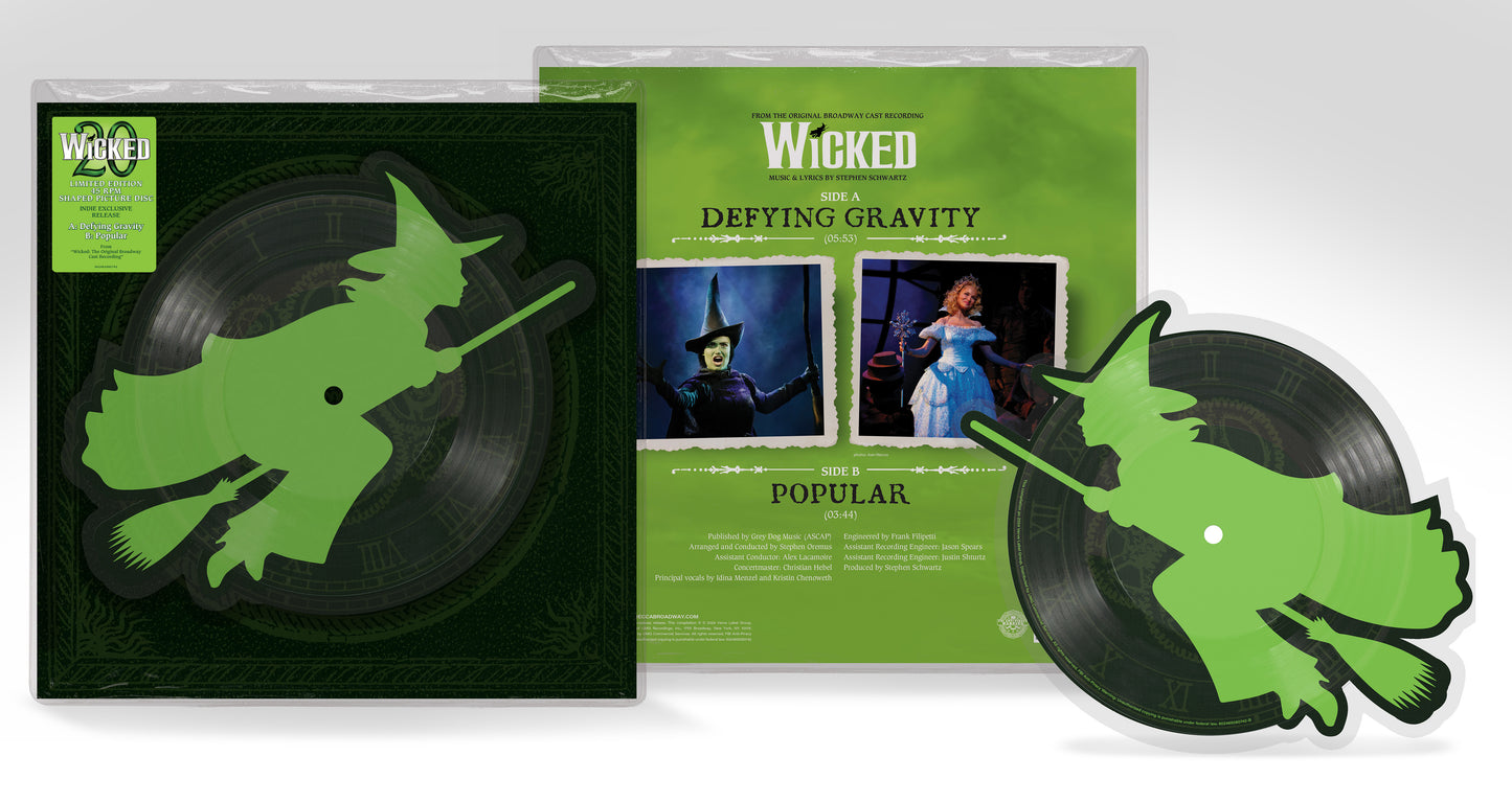 Wicked - Wicked Original Broadway Cast Recording Die Cut Picture Disc] (ONE PER PERSON)