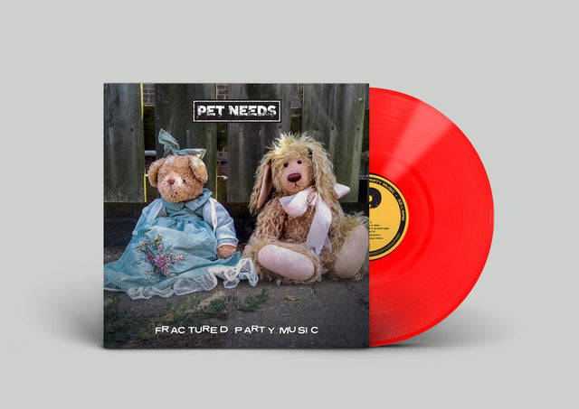 PET NEEDS - Fractured Party Music [Red Vinyl]