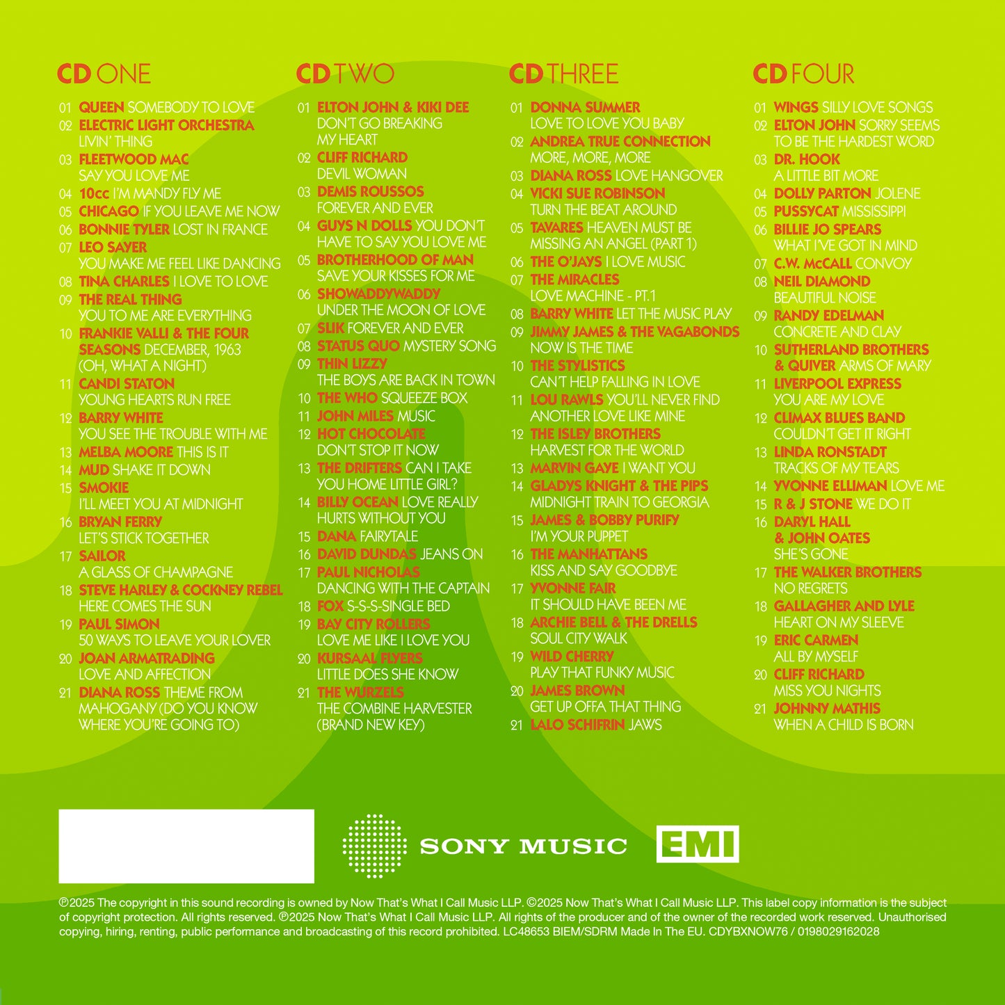 Various Artists - NOW - Yearbook 1976 [4CD Special Edition]