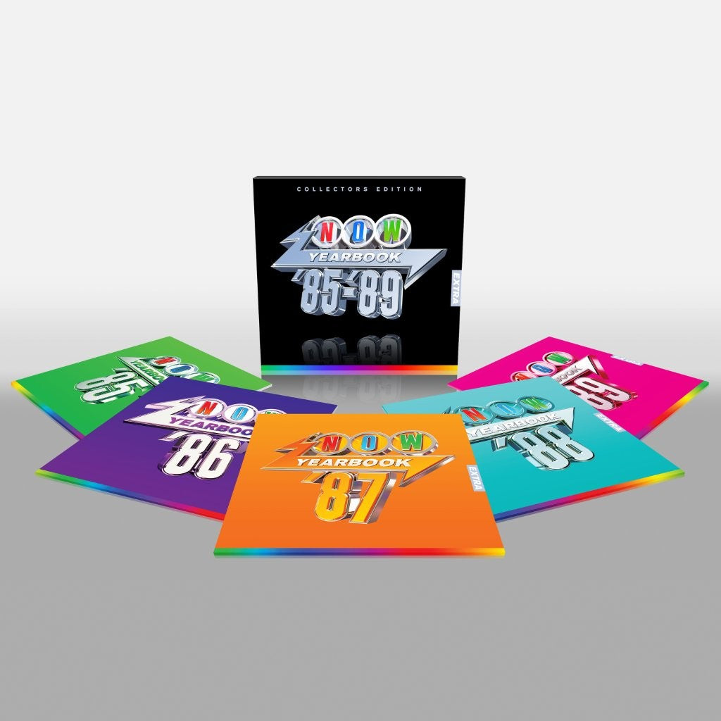 Various Artists - NOW - Yearbook 1985-1989: Vinyl Extra [5LP Green, Purple, Orange, Blue, Pink]